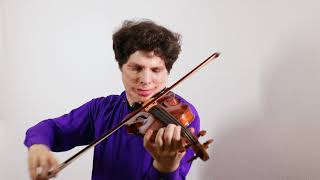 Augustin Hadelich plays Ysaÿe Sonata no 2 2020 [upl. by Tillie]