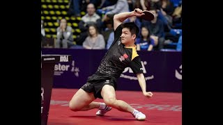 Fan Zhendong brutal forehand slice Watch to the end [upl. by Sima]