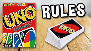 how to play UNO official gameplay and rules  SPIELREGELN TV [upl. by Enogitna239]