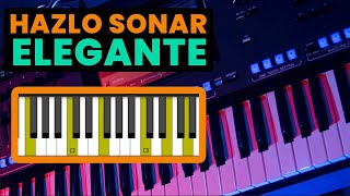 Transforma Acordes Básicos en Sonidos Sofisticados con el Piano [upl. by Eeral]