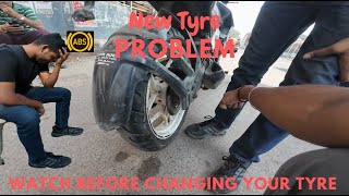 Watch before changing your tyre Rs200 KampN Tyre change  Upgrade 14060 R17 Change krte hi problem [upl. by Pedaias314]