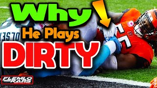 What Happened to Vontaze Burfict Todays DIRTIEST NFL Player [upl. by Sane539]