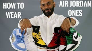 How To Wear Air Jordan 1sMy Air Jordan 1 Collection [upl. by Yolande]