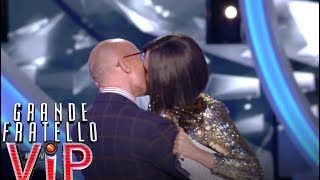 Grande Fratello VIP  Il bacio di Ilary Blasi e Alfonso Signorini [upl. by Chesna]