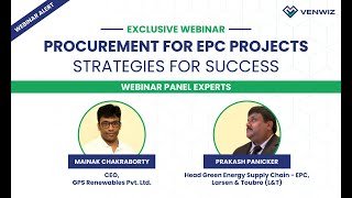 Webinar recording  Procurement for EPC Projects strategies for success [upl. by Kcirdek929]