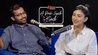 Daraz presents A Peek Inside with Sadi ft Safa Kabir l Podcast [upl. by Lien]