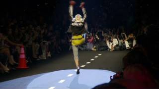 CNN Betsey Johnsons Ride Me fashion show [upl. by Child]