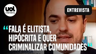 Glauber Braga Não houve bateboca com Eduardo Bolsonaro rebati mentiras [upl. by Tierza]