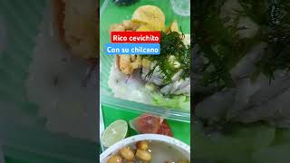 Ceviche de pescado con chilcano ceviches sopa almuerzos youtubeshorts desayuno pyar [upl. by Ydnac]