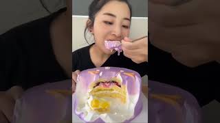 Asmr eating cake [upl. by Mcdermott]