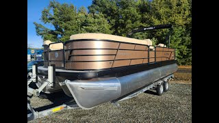 2021 Sweetwater 2486 SFL Tritoon Pontoon Boat with Yamaha F250 amp Load Rite Trailer [upl. by Blount234]