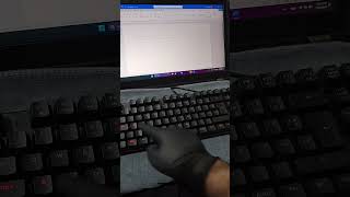 Table in Word  asmr tech computer windows keyboard word [upl. by Canfield]