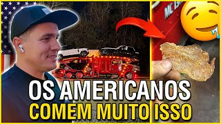 OS CAMINHONEIROS AMERICANOS COSTUMAM COMER ISSO [upl. by Mahala]