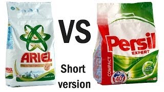 Ariel vs Persil  The ultimate challenge Short version [upl. by Aehsa]