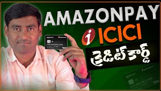 Amazon Pay Icici Credit card Features And Charges In Telugu 2023 Full Details In Telugu  By Patan [upl. by Rosol646]