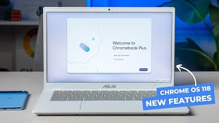 New ChromeOS 118 Features On Chromebook Plus [upl. by Ggerc]