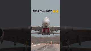 A380 vs 777x takeoff [upl. by Lombardi]