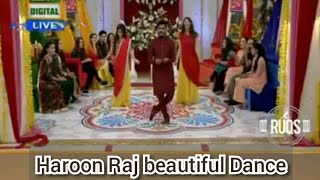 Haroon Raj amp Diya khan beautiful Dance in good morning Pakistan show Ary digital [upl. by Chrysa]