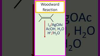 Hydroxylation of alkene by Woodward reaction to form cis diol chemistry [upl. by Rolyks]