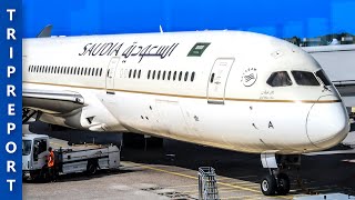 MIDDLE EASTS HIDDEN GEM Saudia Boeing 7879 Business Class  Amsterdam  Jeddah [upl. by Idissac]