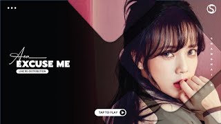 How should AOA 에이오에이 sing EXCUSE ME  Line ReDistribution [upl. by Rizika]