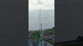 Vertical video Helsingor Denmark A 16thcentury castle with a banquet hall and royal chambers [upl. by Nylireg258]