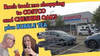 Today we went to COSTCO then on for a bubble tea at CHESHIRE OAKS before dinner and home [upl. by Ailadi]