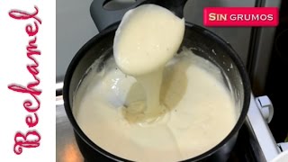 ✅BECHAMEL receta fácil y rápida SALSA BLANCA [upl. by Cyprian]