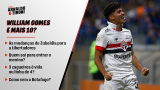 CONTRA O BOTAFOGO SÃO PAULO VAI DE WILLIAM GOMES E MAIS 10 [upl. by Hcirdla91]