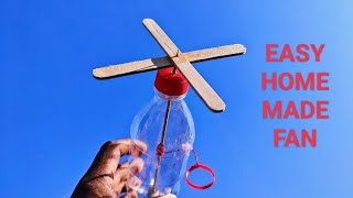 How To Make a Plastic Bottle Hand Fan [upl. by Barbey41]