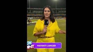 Mayanti langer in Asia cup cricket mayantilanger cricketleague indiacricket mayankagarwal [upl. by Nehemiah]