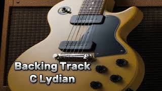 C Lydian Backing Track  C D Bm Em [upl. by Brice]