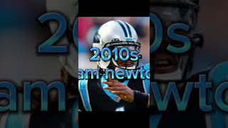 Best Carolina panther each decade carolinapanthers americanfootball camnewton [upl. by Elin]