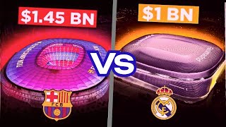 New Camp Nou Vs Santiago Bernabeu Who WINS Detailed Comparison amp Review [upl. by Nedrah815]