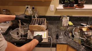 Medicinal Mushroom Tinctures Part 3 Bottling [upl. by Enrev]