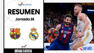 Barça  Real Madrid 8579 RESUMEN  Liga Endesa 202324 [upl. by Nuahs]