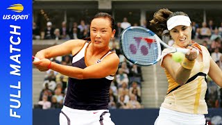 Martina Hingis makes US Open comeback against Shuai Peng  2006 Round 1 [upl. by Sualk]