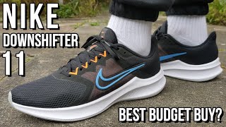 NIKE DOWNSHIFTER 11 REVIEW  On feet comfort weight breathability and price review [upl. by Mohandas]