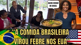 Tv Norte Americana Exalta A Comida Brasileira [upl. by Letsyrc]