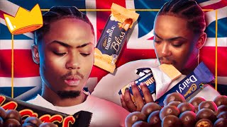 American Tries British Snacks Tier List [upl. by Rudd]