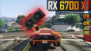 RX 6700 XT  GTA 5 amp Online [upl. by Formenti]