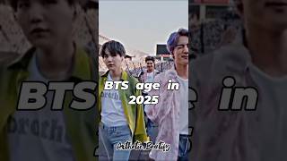 BTS members age in 2025💜💜lets check outnow  axtheticbeatify aesthetic BTS [upl. by Sissy]