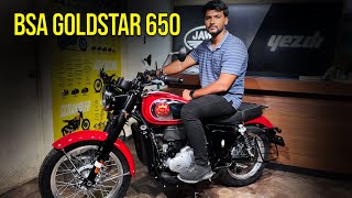 BSA Gold Star 650 Walkaround amp Test Drive Review  Motor Mania [upl. by Akimert]