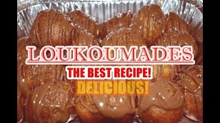 Loukoumades Recipe Quick and Easy [upl. by Eisnil]