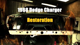 1968 Dodge Charger Restoration [upl. by Aihppa]