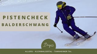 PISTENCHECK  Skigebiet Balderschwang [upl. by Hindorff]