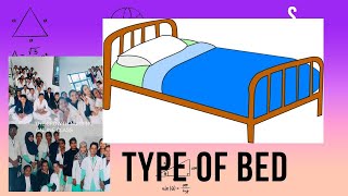 Type of bed fundamental of nursing [upl. by Aleakam]