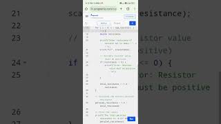 quotHow to Calculate Parallel Resistance in C Programmingquot [upl. by Annazus]