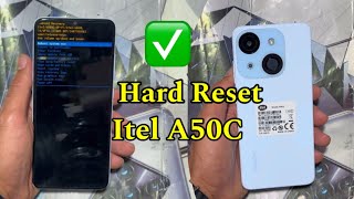 Hard Reset Itel A50c [upl. by Pearson562]