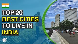 Top 20 Best Cities To Live in India 2020 [upl. by Randa]